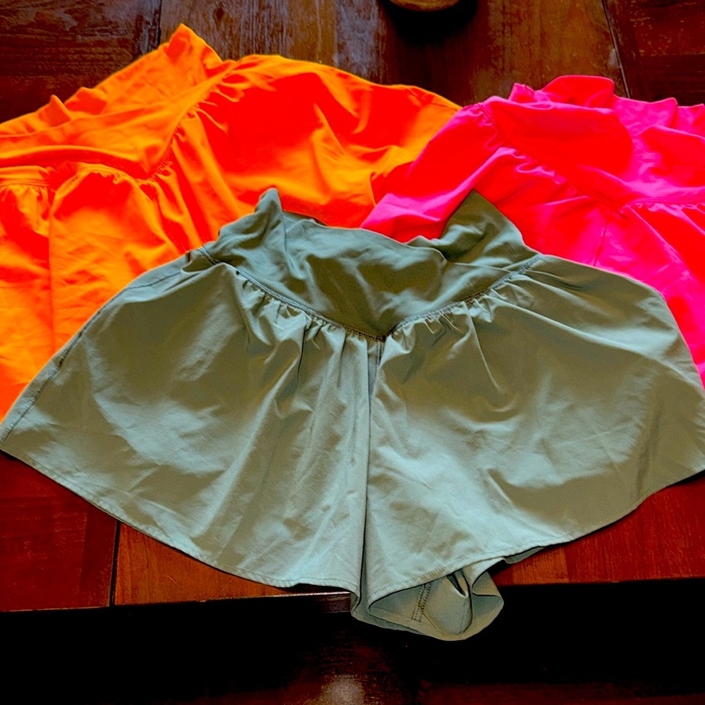 3 pairs!! OFFLINE by AERIE Crossover Shorts S
